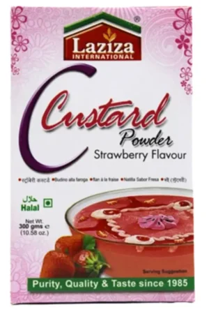 Laziza – Custard Powder Strawberry Flavor 300GX6