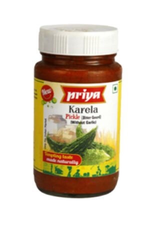 Priya – 300g Karela Pickle (without garlic)