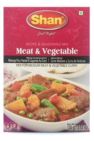 Shan - 6X100g Spice Mix for Meat & Vegetable