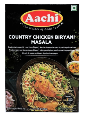 AACHI COUNTRY CHICKEN BIRYANI MASALA 45G X 12