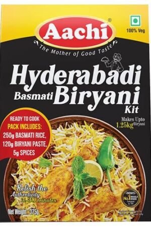 AACHI HYDERABADI BASMATI BIRYANI KIT 375G. X 1
