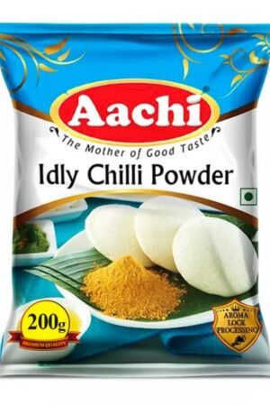 AACHI IDLY CHILLI POWDER 160/200G X 1