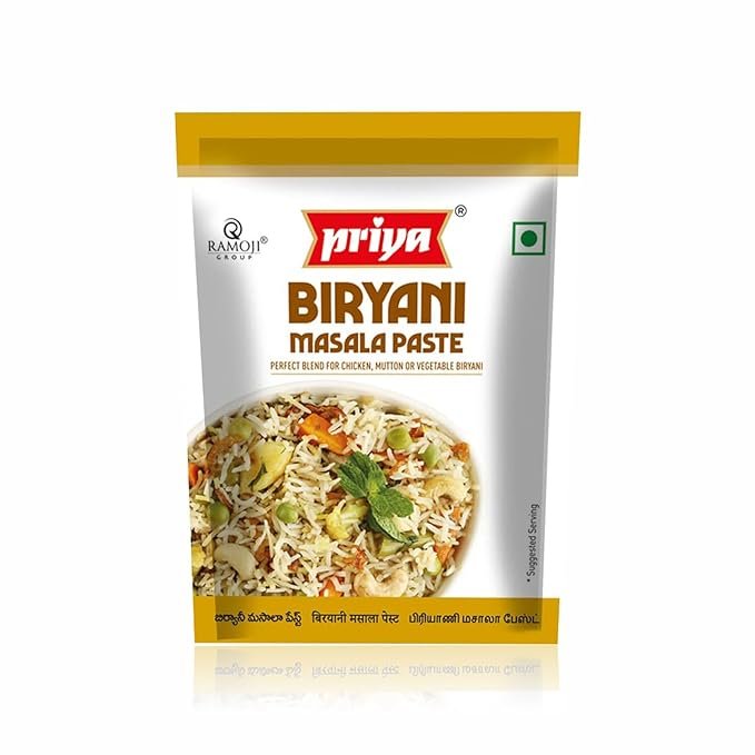PRIYA BIRYANI MASALA PASTE - 300G X 6