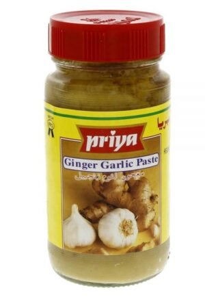 PRIYA GINGER GARLIC PASTE - 300G X 6