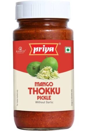 PRIYA MANGO THOKKU WITHOUT GARLIC - 300G X 6