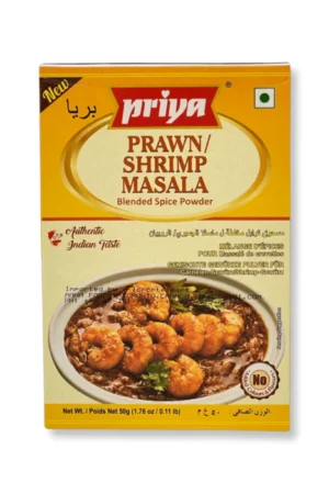 PRIYA PRAWN/SHRIMP MASALA POWDER - 50G X 6