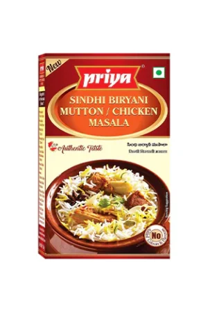 PRIYA SINDHI BIRYANI (MUTTON/CHICKEN) - 50G X 6