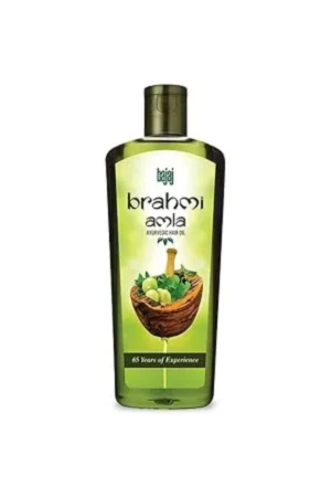 BRAHMI AMLA ALOEVERA HAIR OIL - BAJ 180ML. X 3