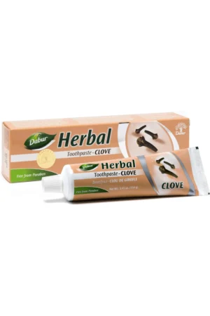 DABUR HERBAL TOOTH PASTE - CLOVE 100 ML x 6
