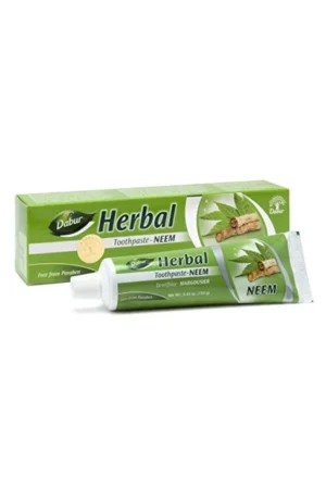 DABUR HERBAL TOOTH PASTE - NEEM 100 ML x 6