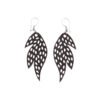 Sunburst Recycled Rubber Earrings by Paguro Upcycle