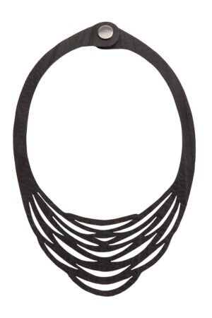 Autumn Inner Tube Necklace by Paguro Upcycle