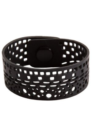Vita Unique Recycled Rubber Bracelet by Paguro Upcycle