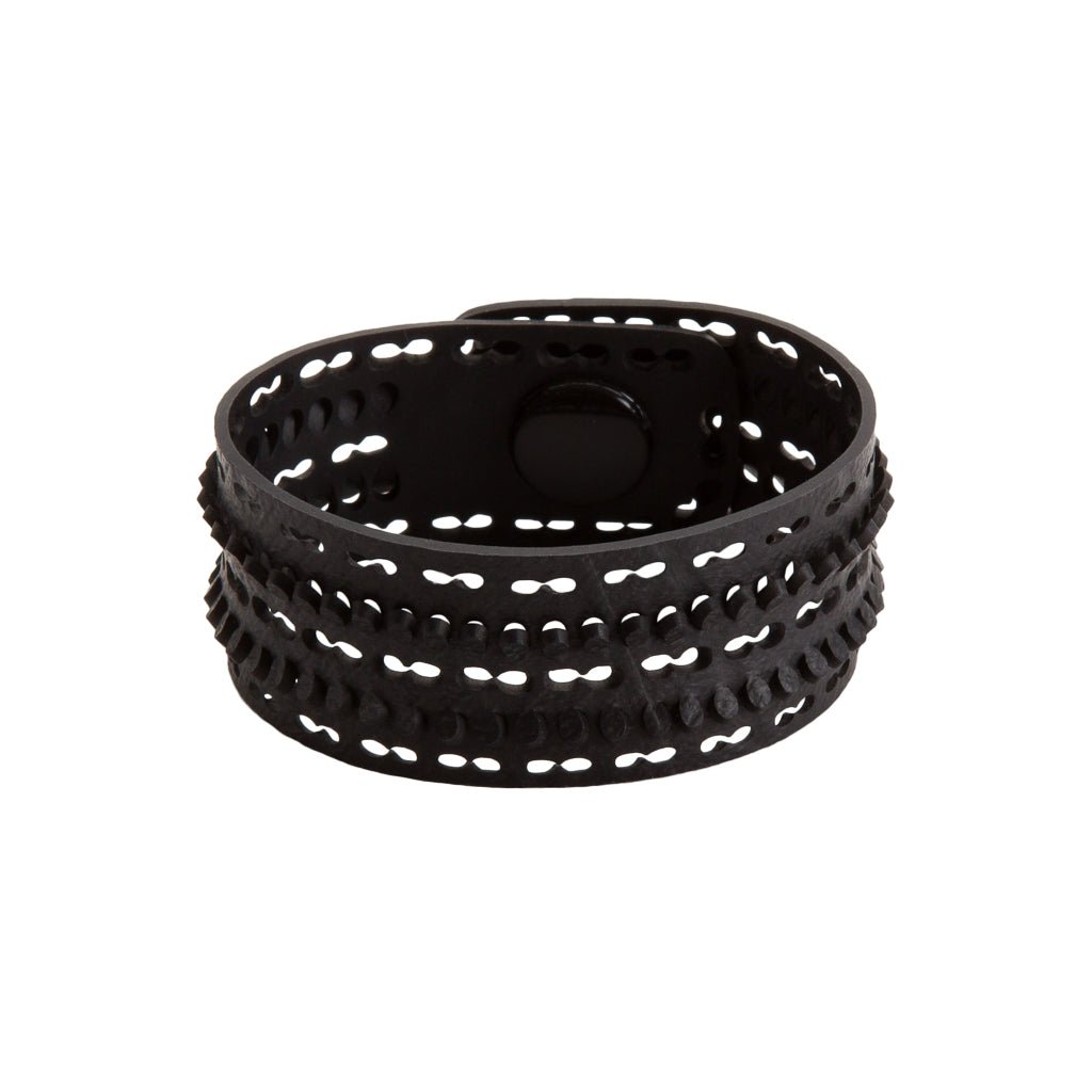 Vita Unique Recycled Rubber Bracelet by Paguro Upcycle