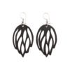 Autumn Recycled Rubber Earrings by Paguro Upcycle