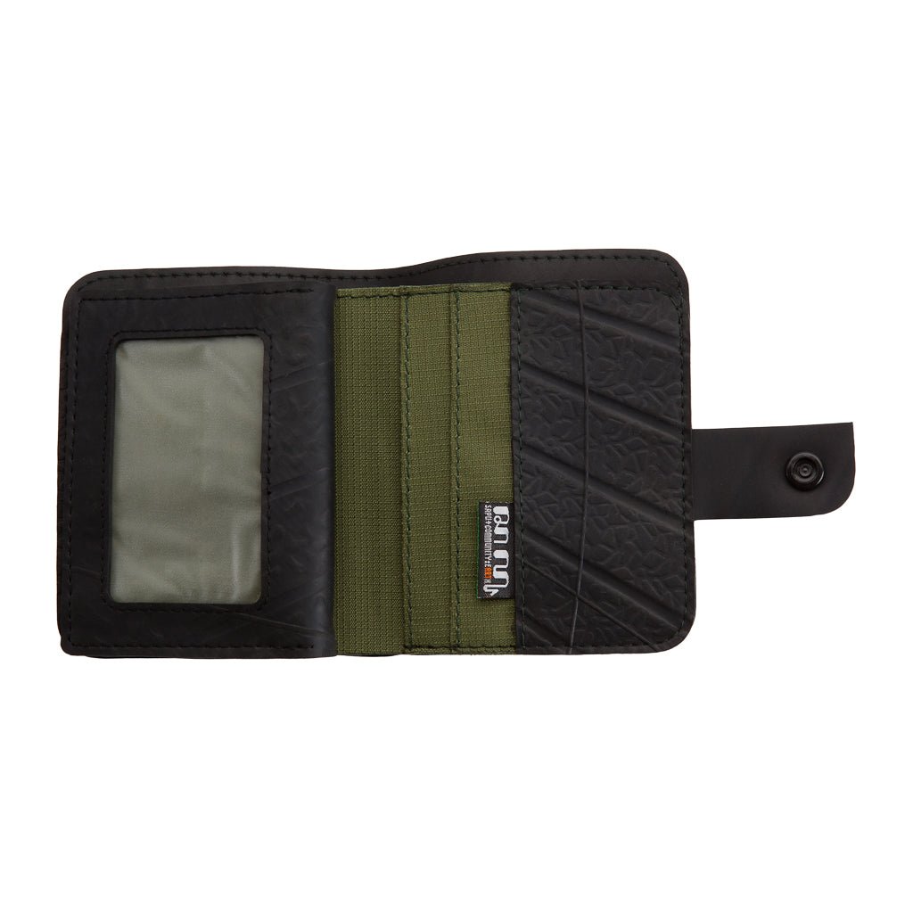 Ben Recycled Wallet with Coin Compartment by Paguro Upcycle