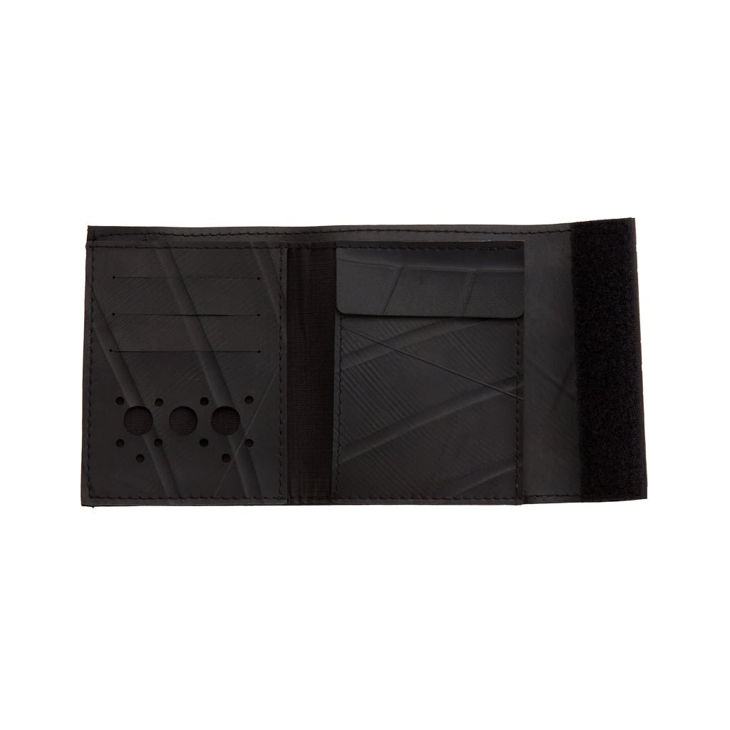 Reiga Velcro Recycled Rubber Vegan Wallet by Paguro Upcycle