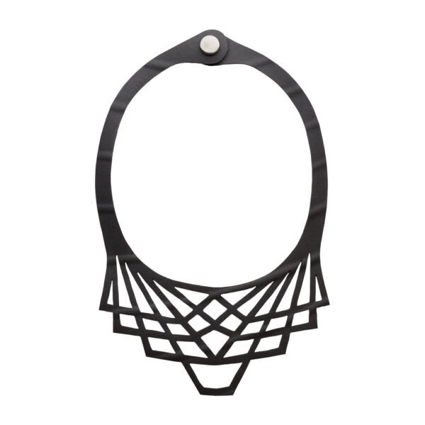 Origami Inner Tube Necklace by Paguro Upcycle