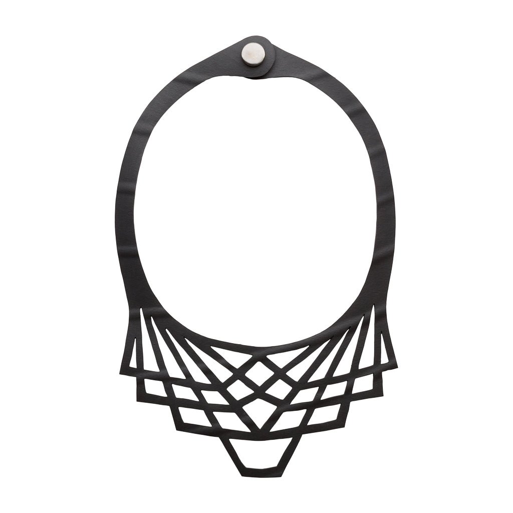 Origami Inner Tube Necklace by Paguro Upcycle