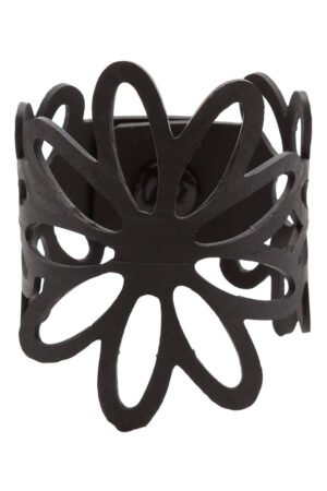 Dahlia Recycled Rubber Bracelet by Paguro Upcycle