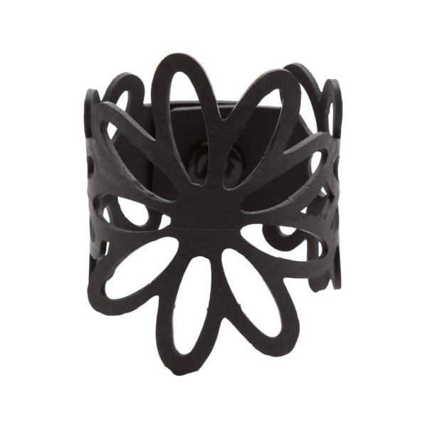 Dahlia Recycled Rubber Bracelet by Paguro Upcycle