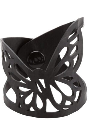 Papillon Recycled Rubber Butterfly Bracelet by Paguro Upcycle