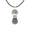 Lone Rider Recycled Bike Chain Pendant Necklace by Paguro Upcycle
