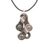 Bikeman Recycled Bike Chain Pendant Necklace by Paguro Upcycle