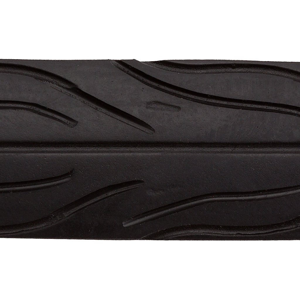 Slim Recycled Tyre Vegan Biker Belt by Paguro Upcycle