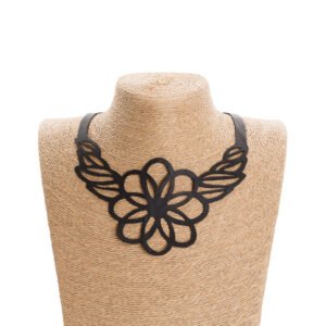 Hanami Beautiful Inner Tube Necklace by Paguro Upcycle