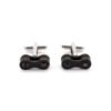 Recycled Bicycle Chain Cufflinks (3 Colours Available) by Paguro Upcycle