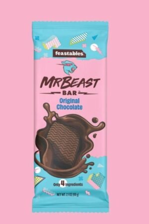Mr BEAST CHOCOLATE ORIGINAL FEASTABLES 60grams (Pack of 10)