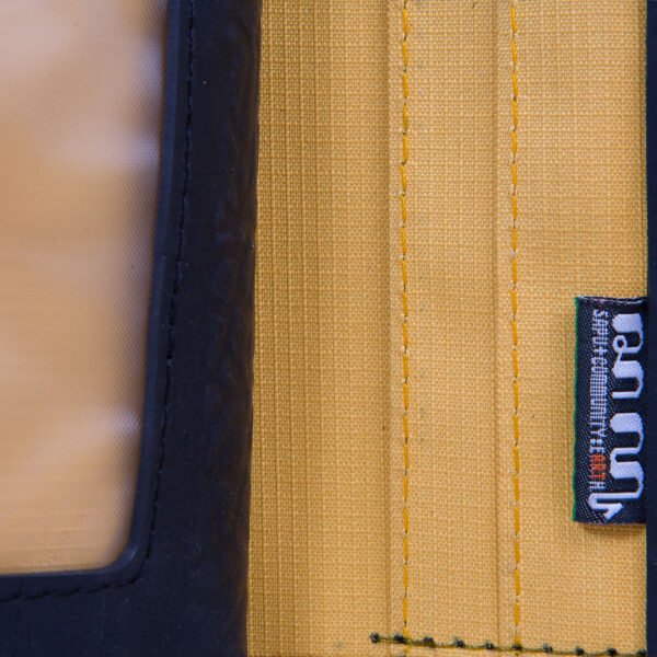 Ben Recycled Wallet with Coin Compartment by Paguro Upcycle