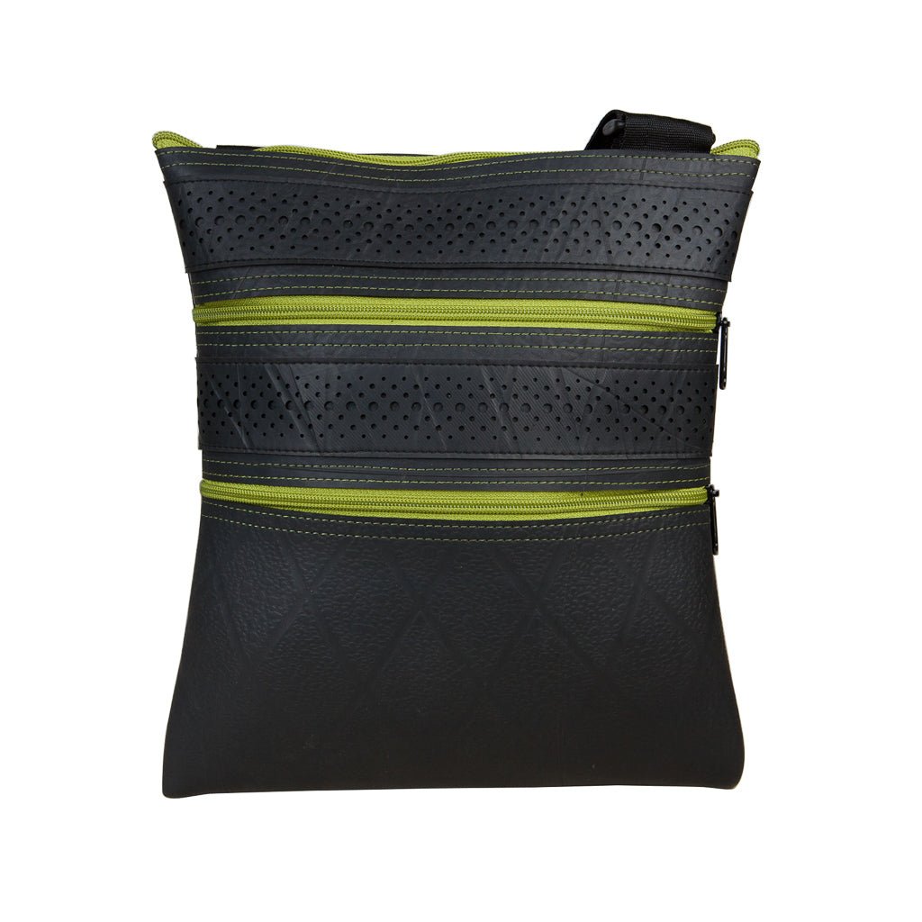 Maggie Special Recycled Rubber Vegan Handbag by Paguro Upcycle