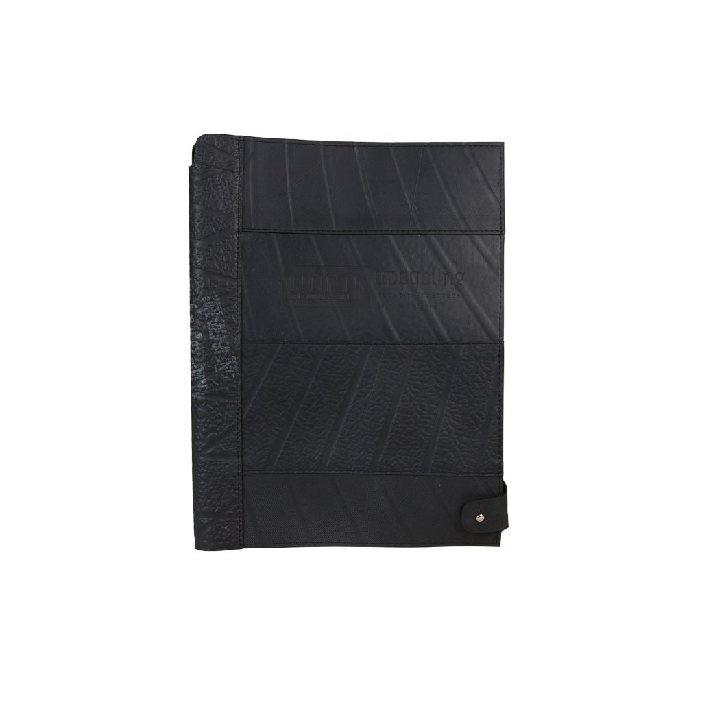 Recycled Rubber Vegan Notebook Holder by Paguro Upcycle