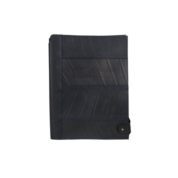 Recycled Rubber Vegan Notebook Holder by Paguro Upcycle