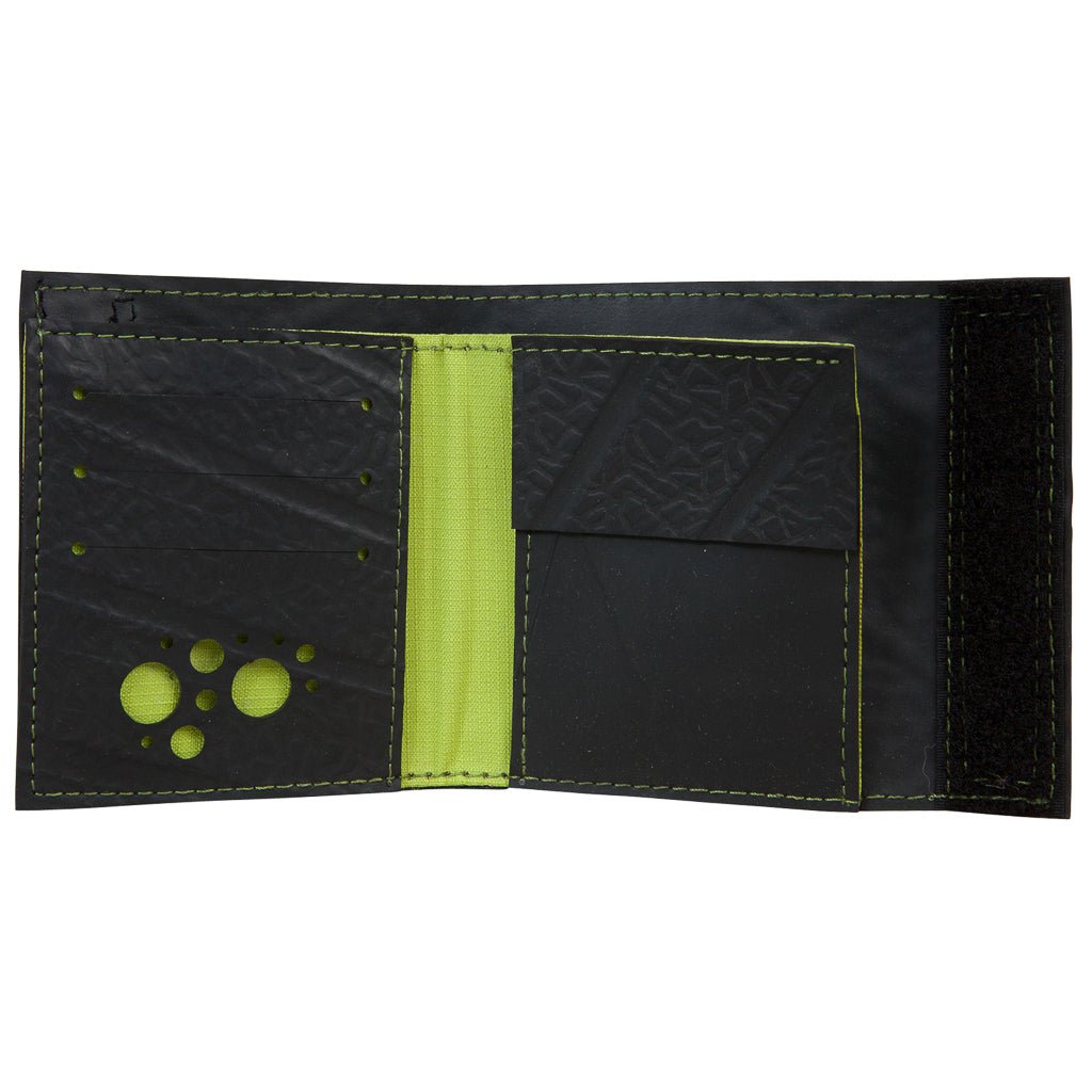 Reiga Velcro Recycled Rubber Vegan Wallet by Paguro Upcycle