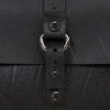Reina Black Vegan Handbag by Paguro Upcycle