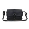 Reina Black Vegan Handbag by Paguro Upcycle