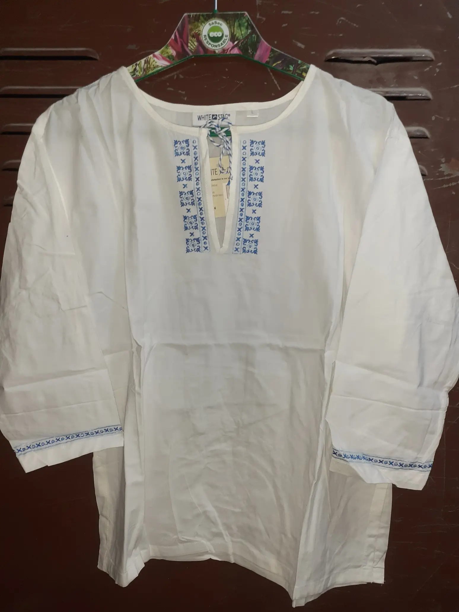Blusa de mujer con mangas