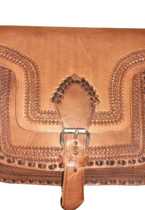 Bolso labrado hebilla Grande