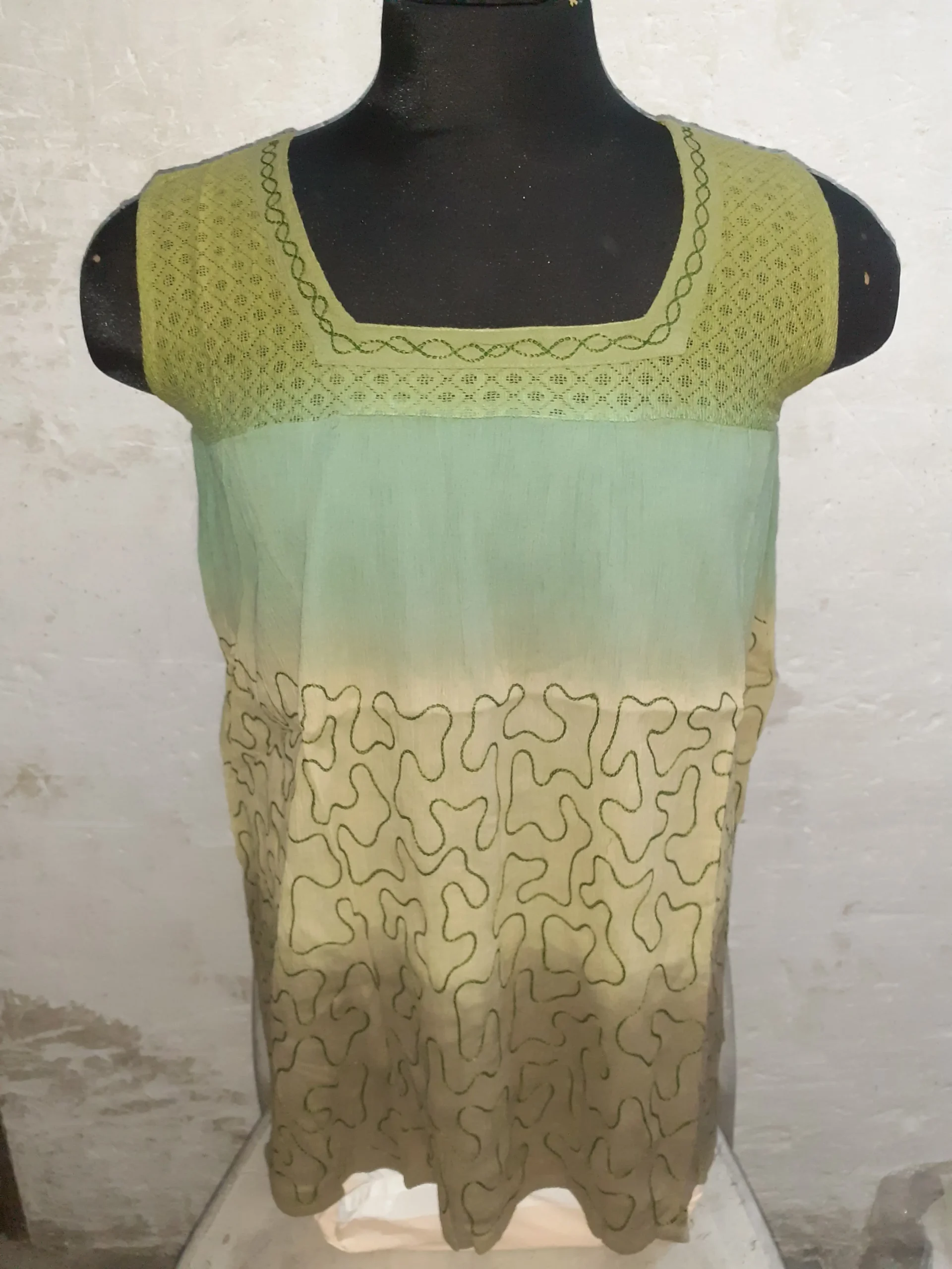 Blusa de mujer combinada