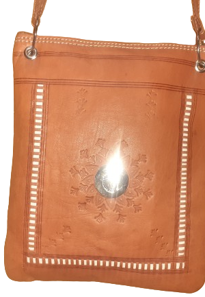 Bolso plano fez de colores