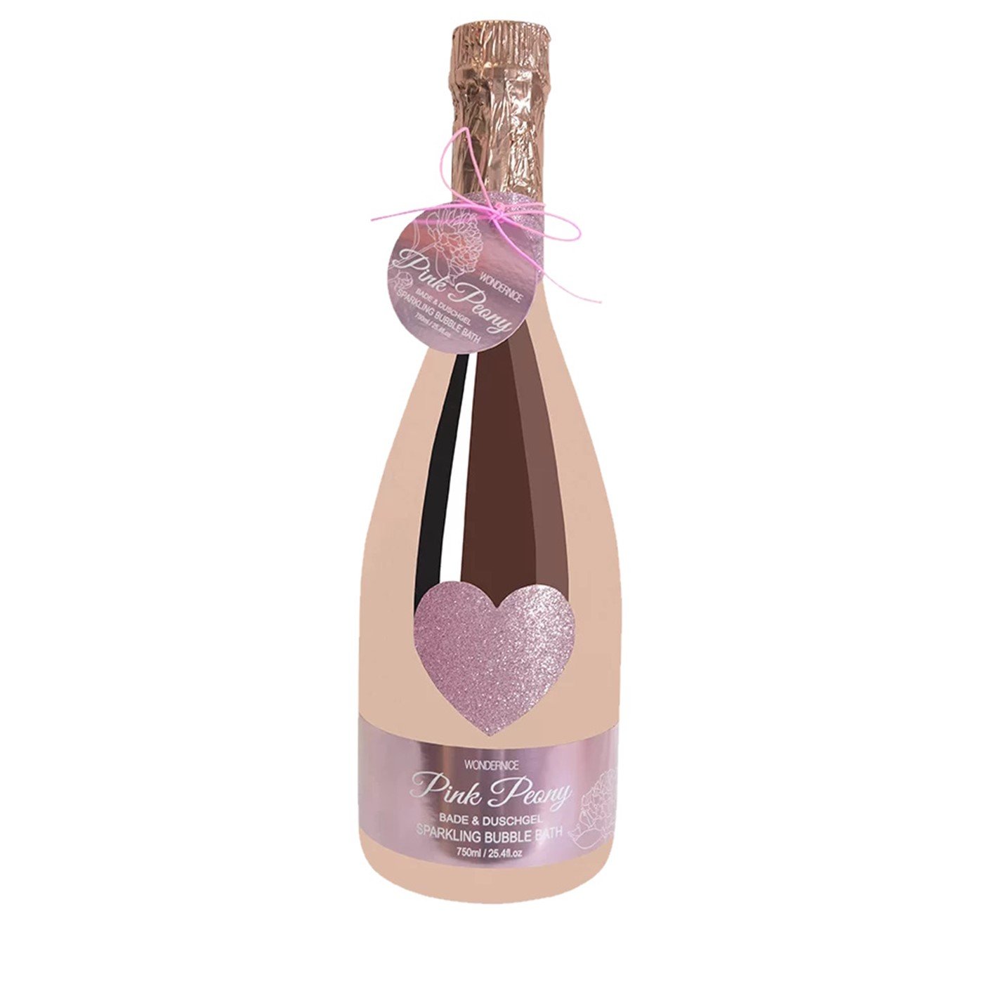 Bath and Shower Gel In Pink Champagne Bottle | 12 PCS
