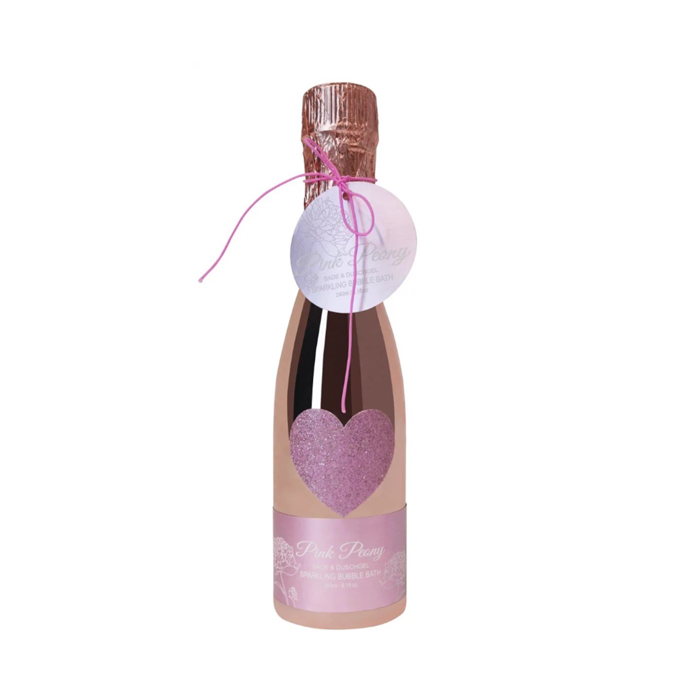 Bath and Shower Gel In Mini Pink Champagne Bottle | 24 PCS
