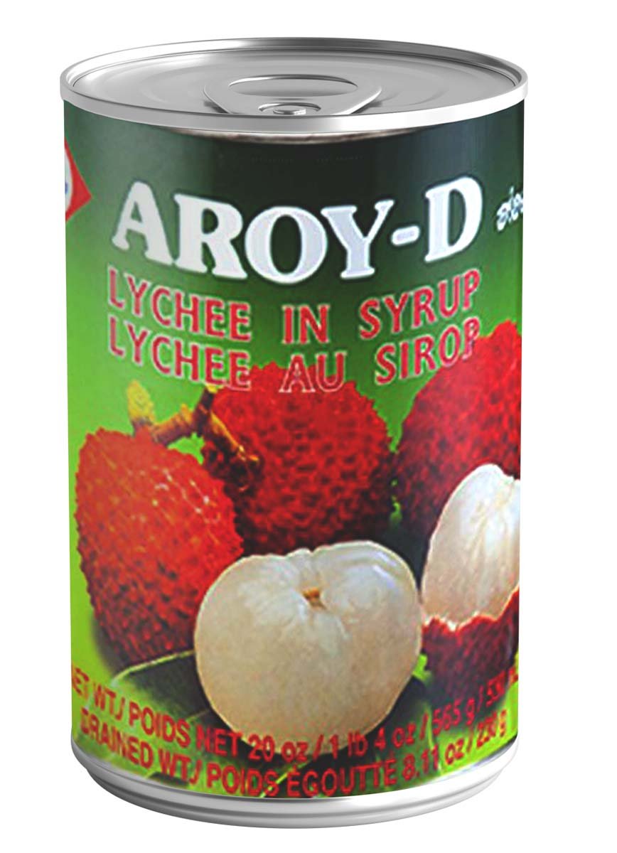 AROY-D LYCHEE IN SYRUP CAN 24X565G