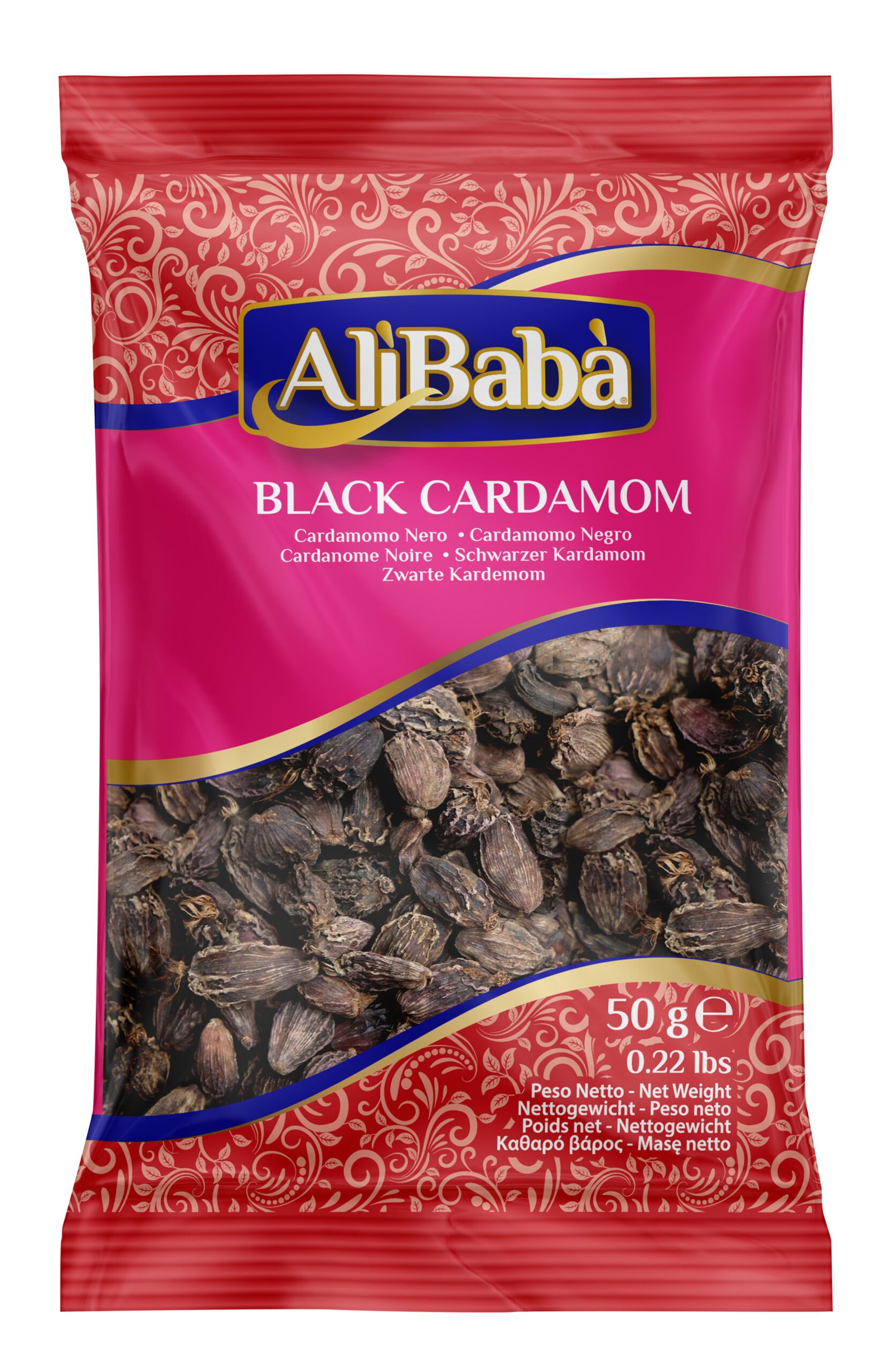 BLACK CARDOMOMS ALI BABA 20X50G