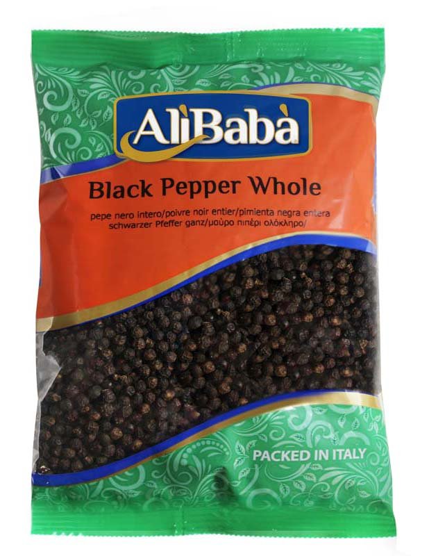 BLACK PEPPER WHOLE ALI BABA 8X400G