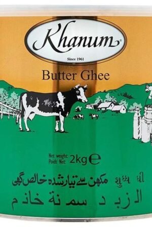 BUTTER GHEE KHANUM 6X2KG