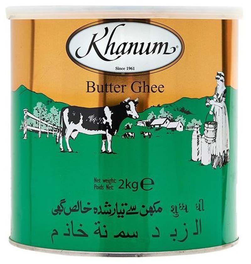 BUTTER GHEE KHANUM 6X2KG